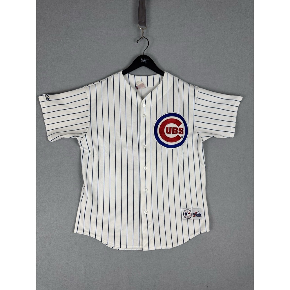 Vintage Majestic Aramis Ramirez Chicago Cubs Jersey Mens L/XL MLB Baseball Y2K